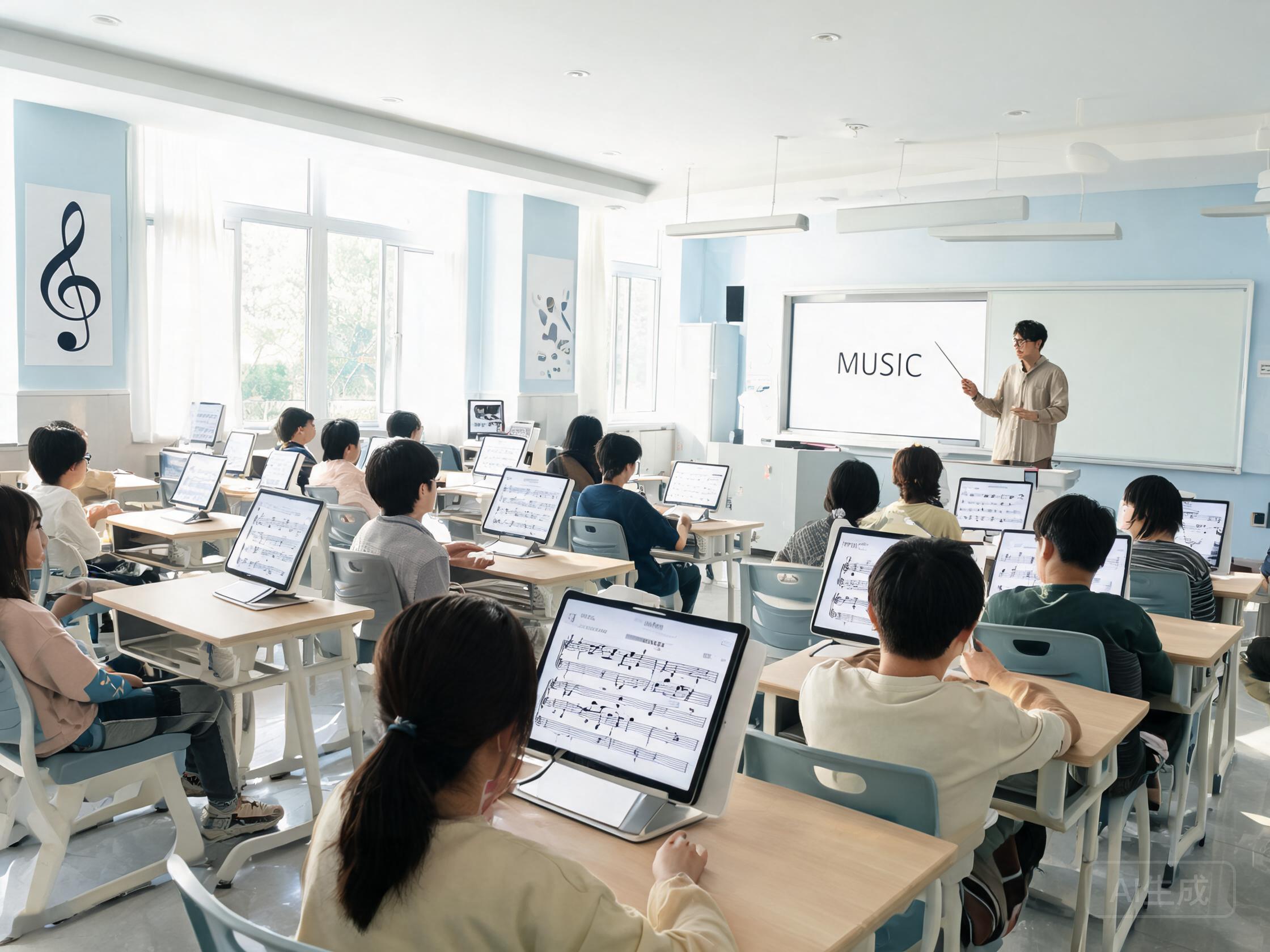 K12 教育 — 读谱机进课堂